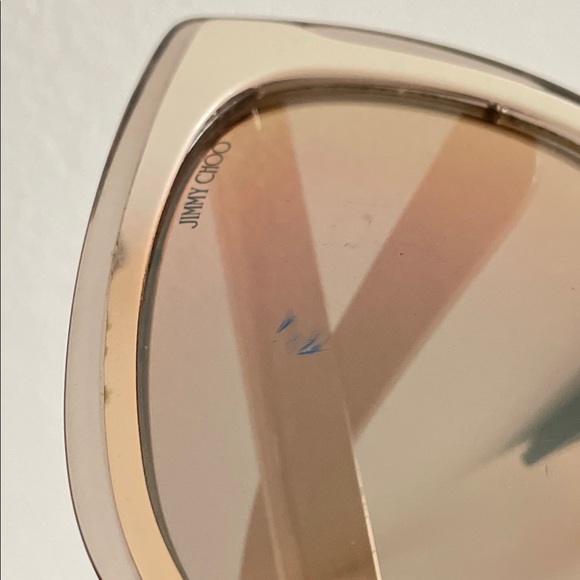Jimmy Choo CINDY/S Model Cat Eye Style Sunglasses - Picture 9 of 10